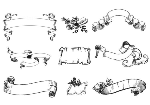 Векторные изображения свиток