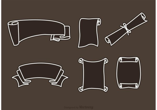 Векторный свиток