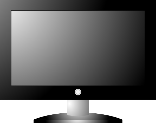 Телевизор векторное изображение