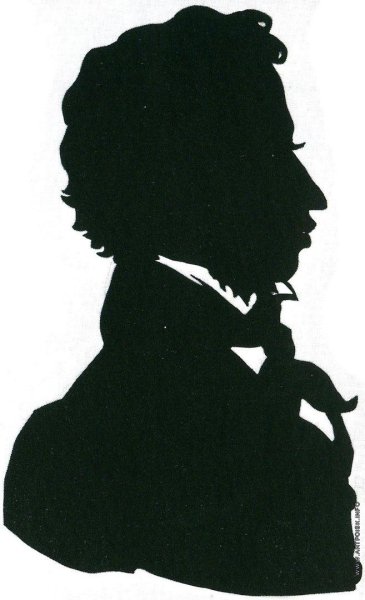 Пушкин портрет с пером