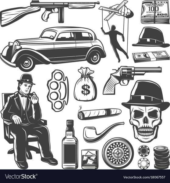 Символы гангстеров