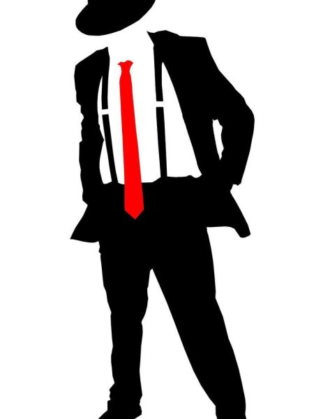 Силуэт гангстера