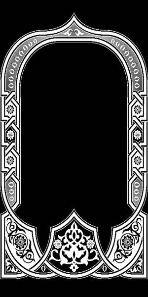 Мусульманские узоры на памятник