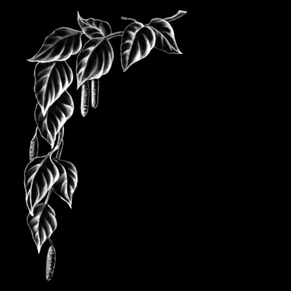 Веточка на памятник гравировка