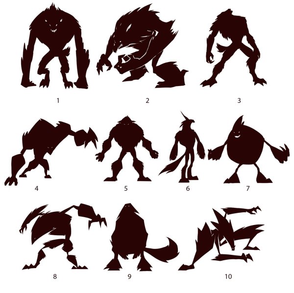 Оборотень вектор