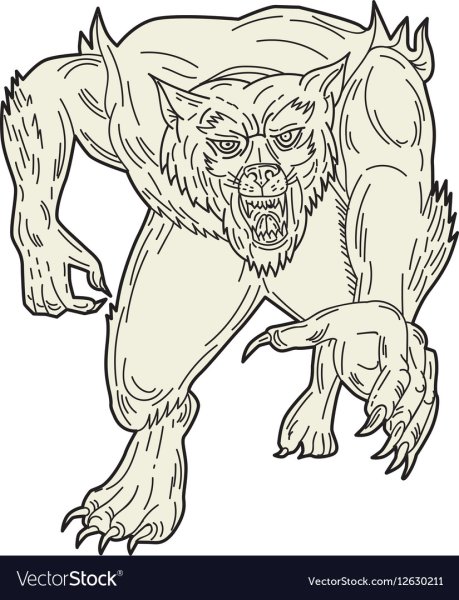 Оборотень вектор