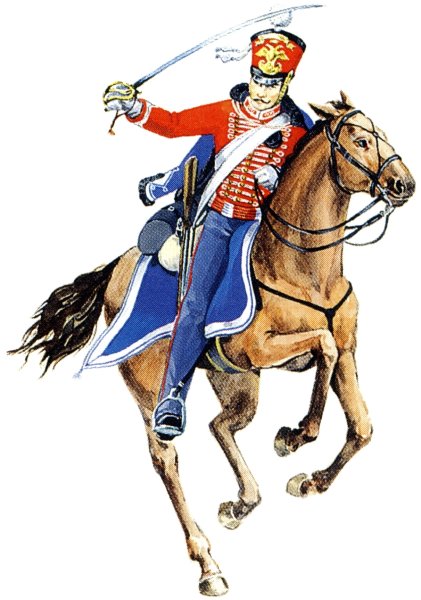 Гусары 1812 солдаты.