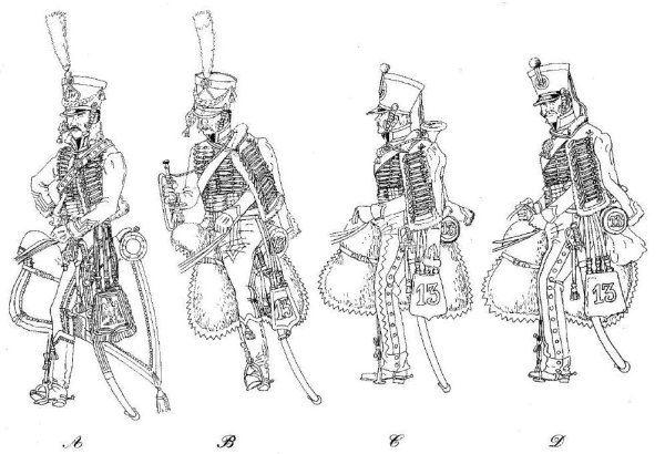 Форма Гусаров 1812 года