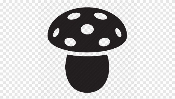 Гриб силуэт