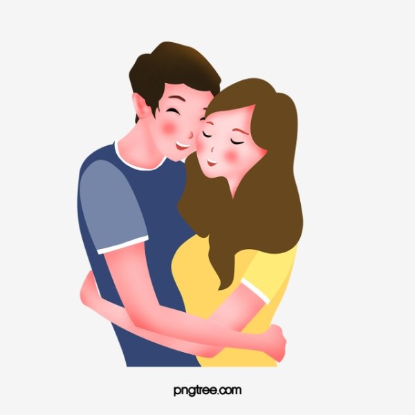 Объятия вектор