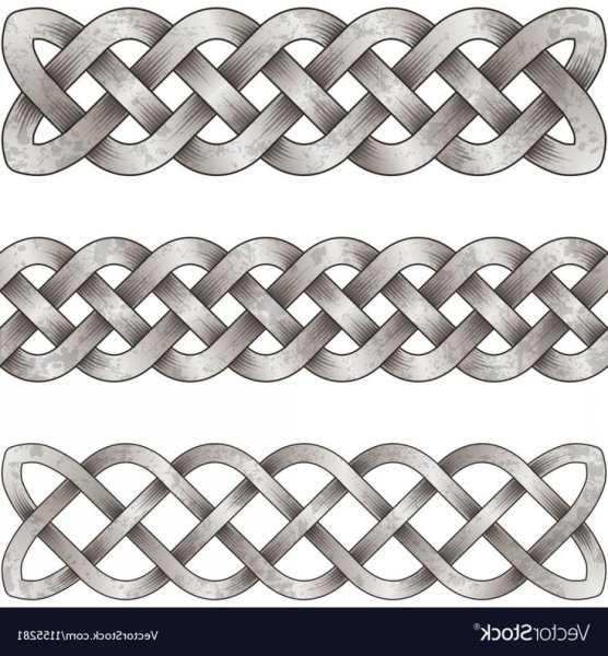 Орнамент косичка