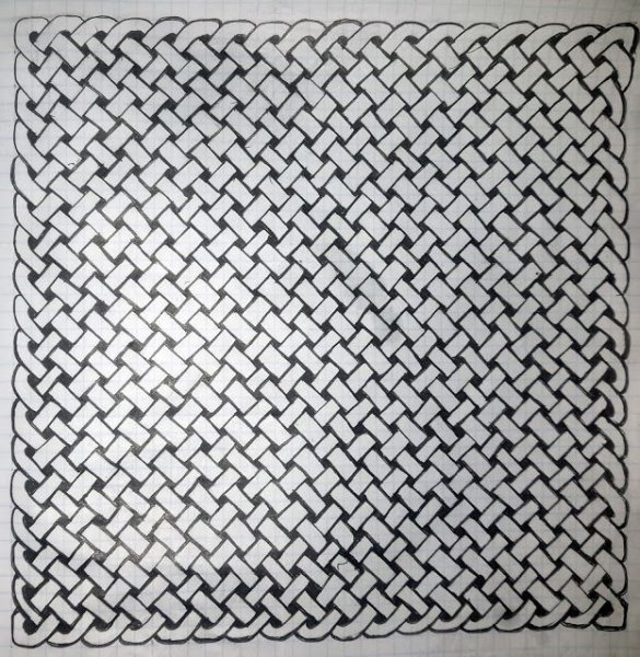 Плетеный орнамент