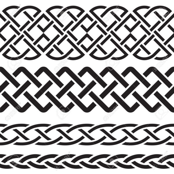 Орнамент плетенка