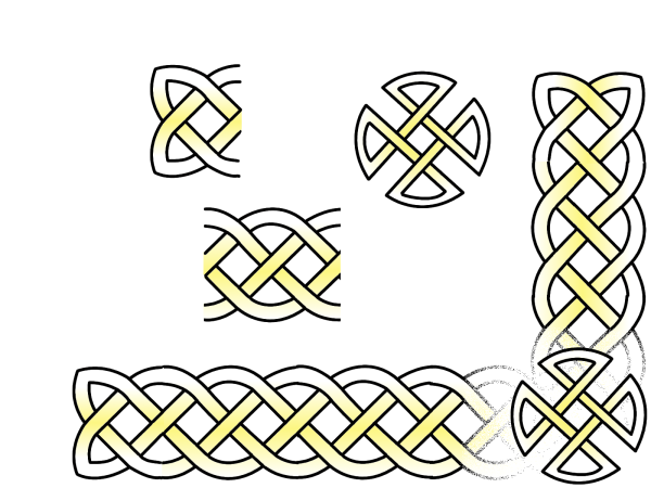 Орнамент плетенка