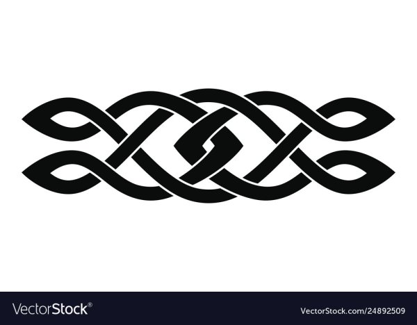 Орнамент косичка