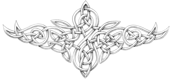 Плетеный узор