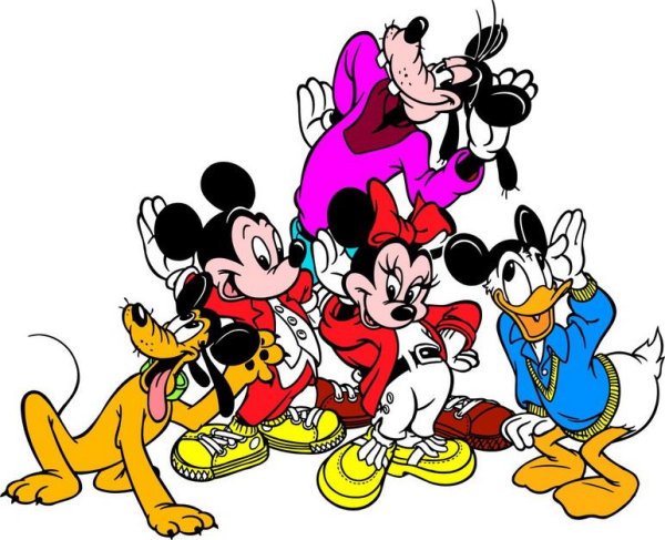 Дисней персонажи Микки Маус