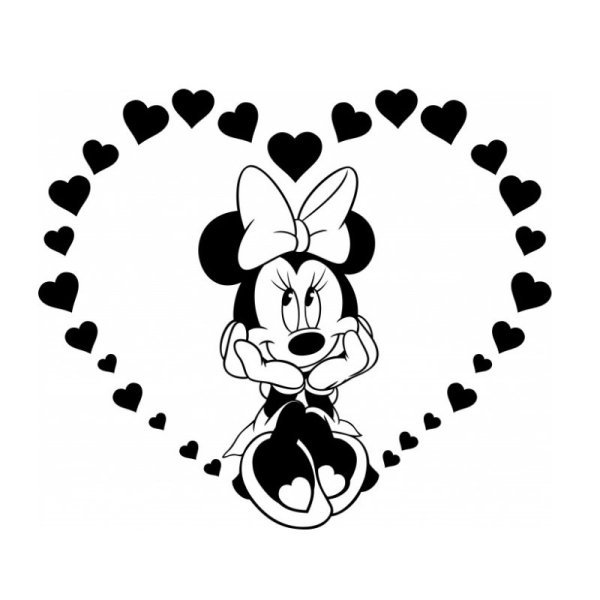 Минни Маус для плоттера