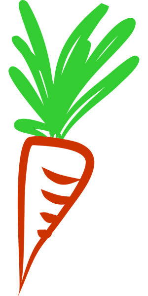Морковь стикер