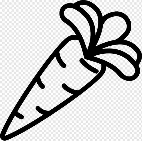 Морковка раскраска