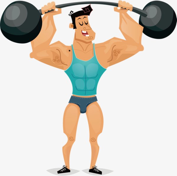 Тяжелая атлетика вектор