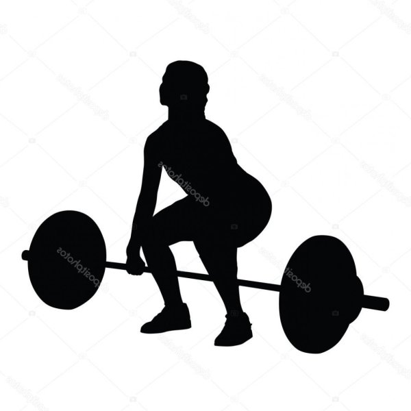 Тяжелоатлет в селе со штангой