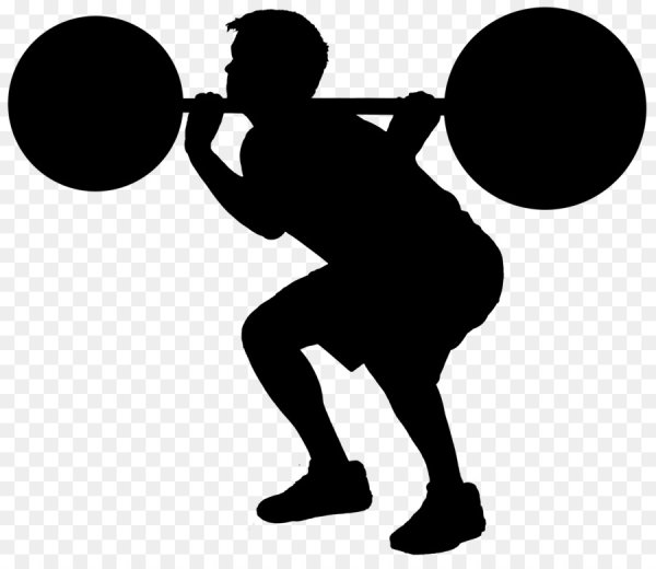 Пауэрлифтинг силуэт