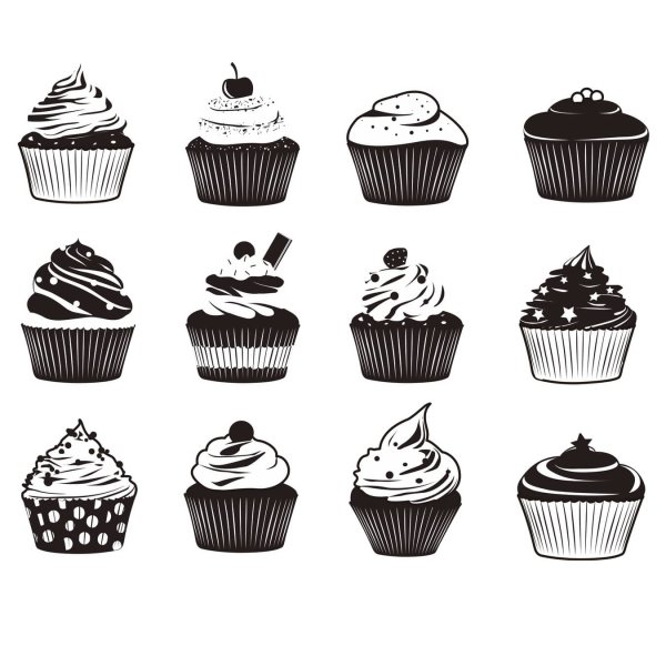 Векторный кекс