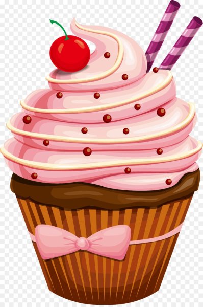 Векторные пирожные