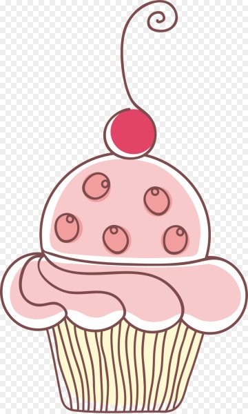 Силуэт пирожного