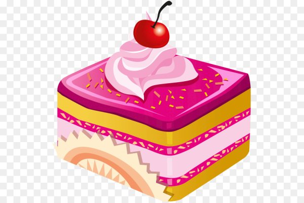 Тортик мультяшный кусок