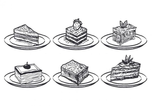 Десерт Векторная Графика