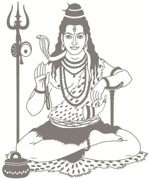 Многорукий Шива вектор