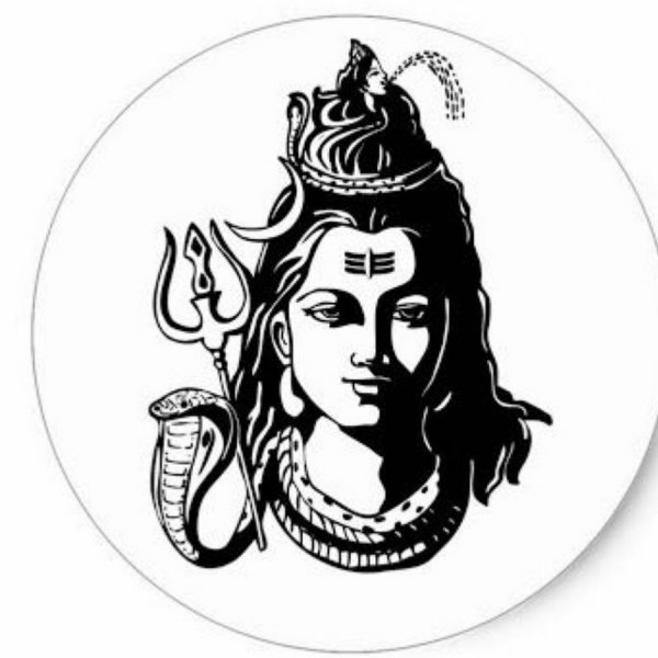 Шива тату эскиз