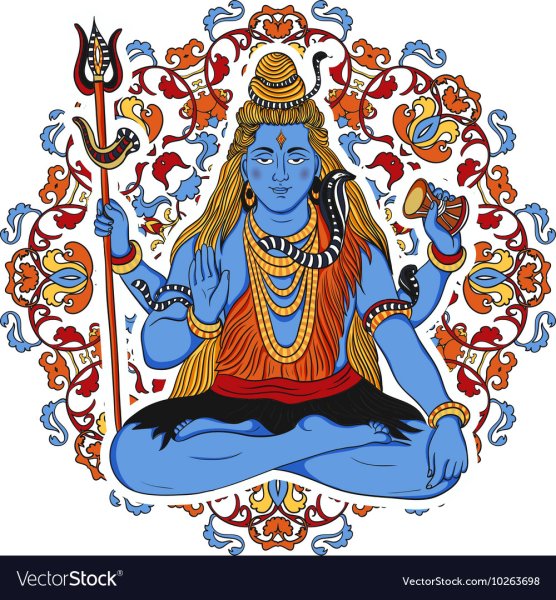 Многорукий Шива вектор