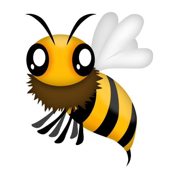 Шмель мультяшный