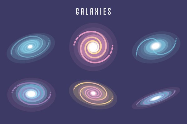 Галактика векторный клипарт