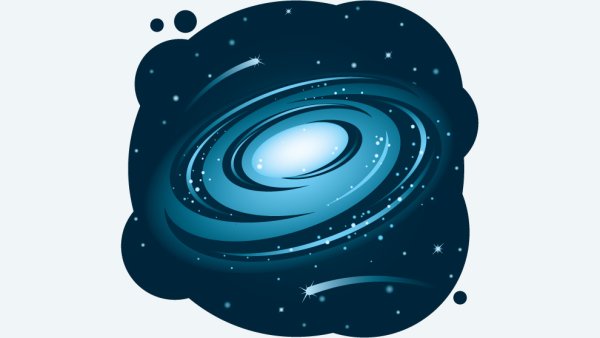 Галактика мультяшный