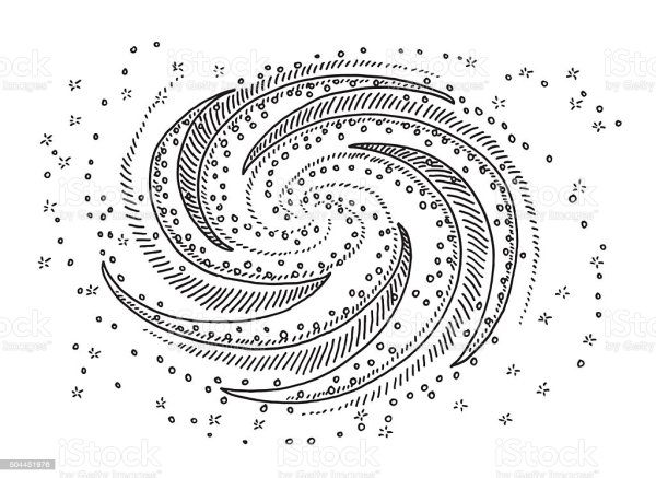 Спиральная Галактика эскиз