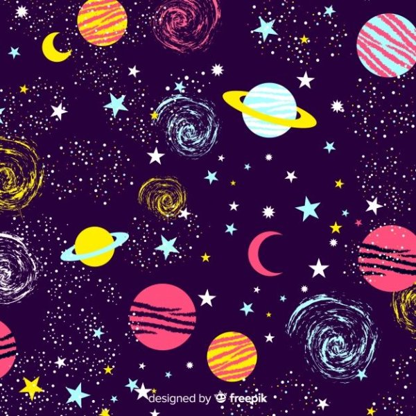 Космос планеты вектор