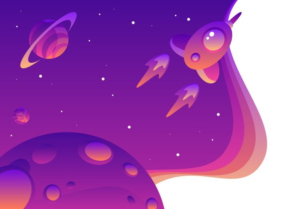 Космос Векторная Графика