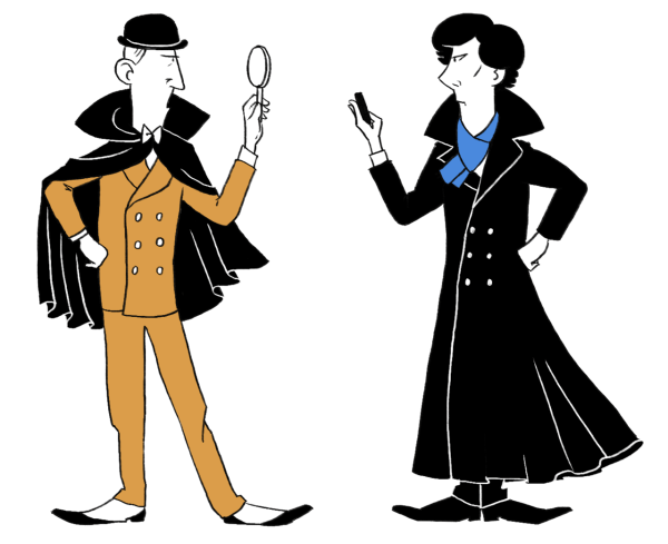 Шерлок Холмс клипарт