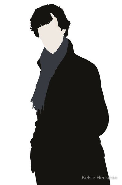 Бенедикт Камбербэтч силуэт