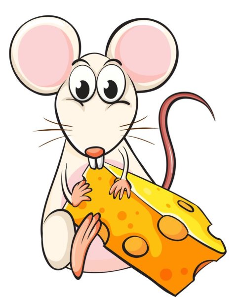 Мышка с сыром