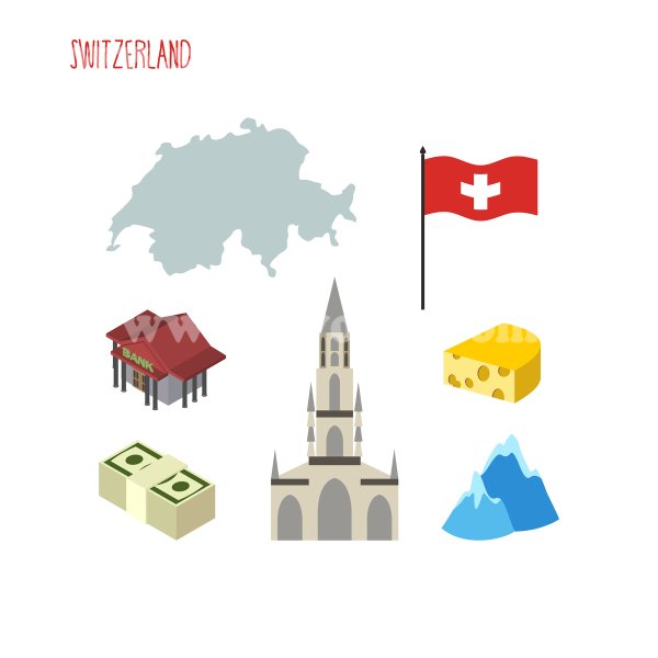 Швейцария символ рисунок