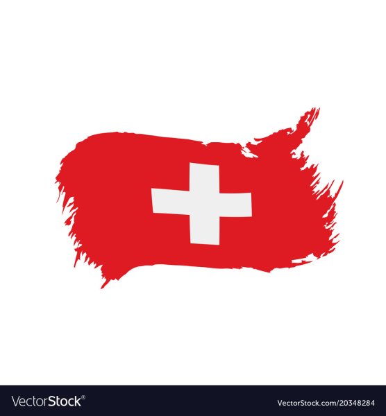 Флаг Швейцарии рисунок