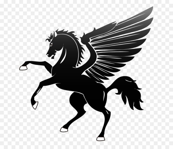 Пегас силуэт