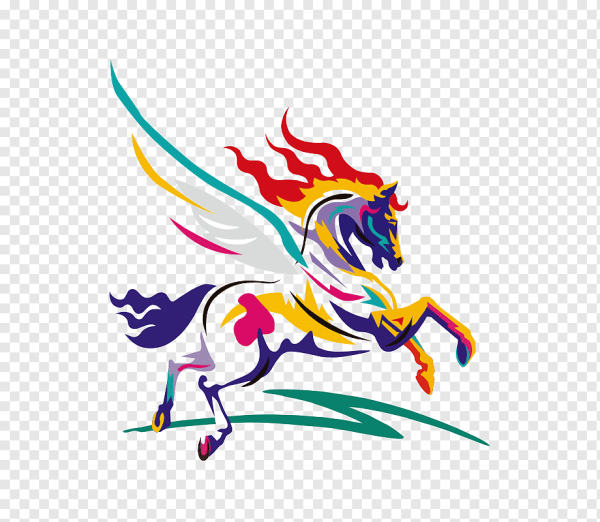 Пегас разноцветный