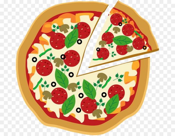 Нарисовать пиццу