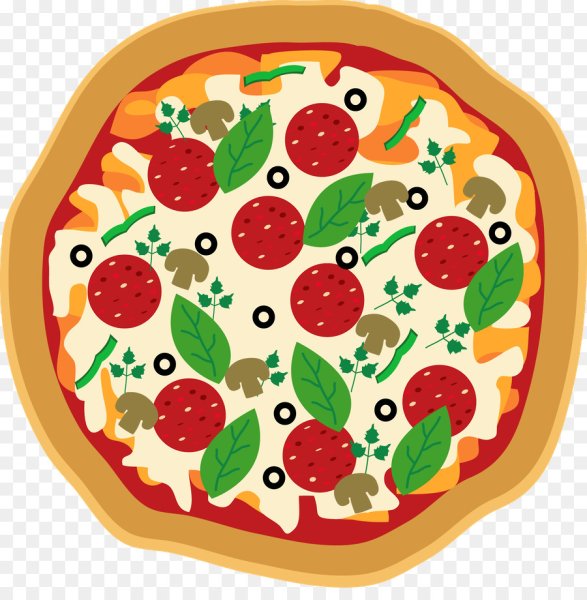 Пицца для рисования